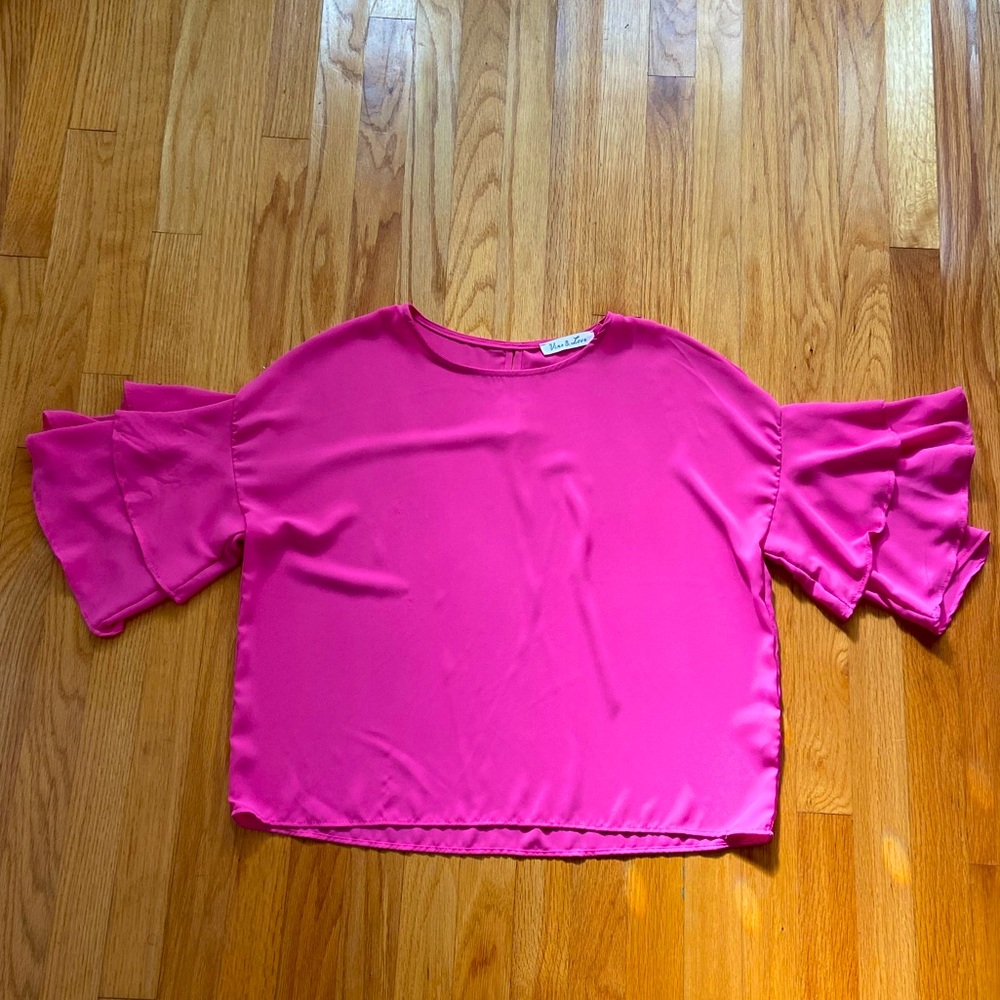Vine & Love top pink small